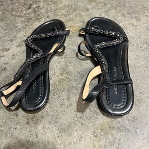 Antonio Melani snake sandals size 10